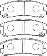 Комплект тормозных колодок AISIN D2N032